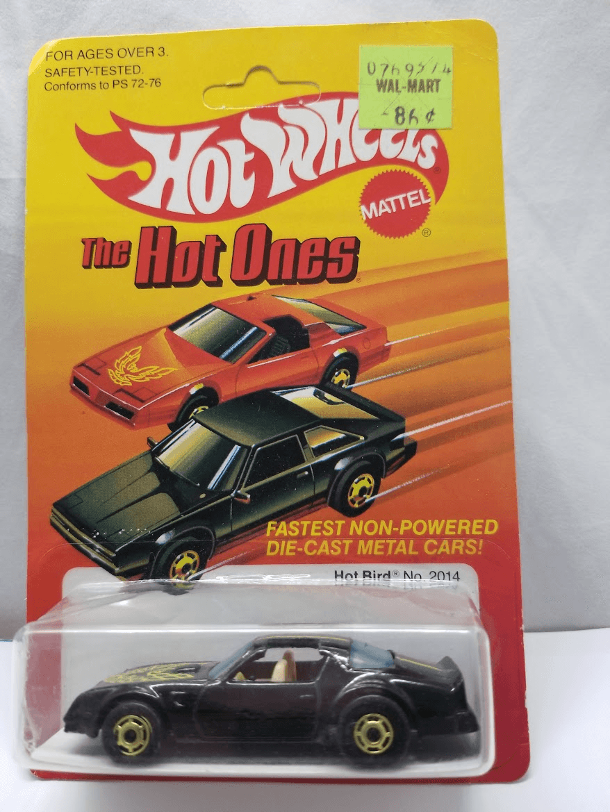 Hot Wheels 'The Hot Ones' · Sealed Carded (1980s Mattel)