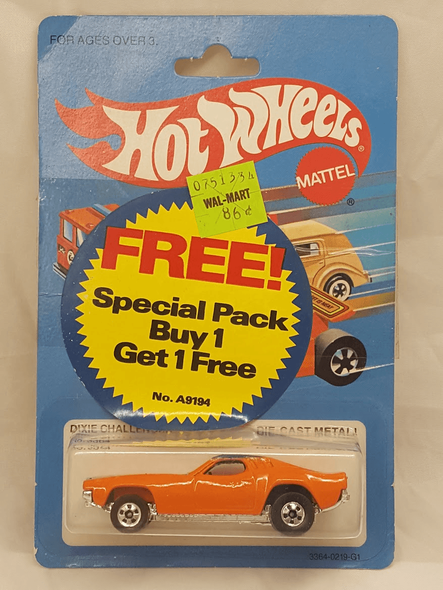 Hot Wheels Special Pack · Orange Custom El Camino (1980s Wal-Mart B1G1)