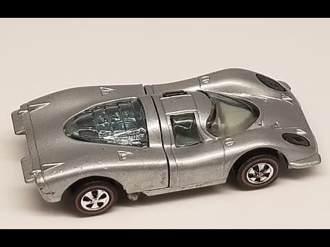1970 Porsche 917 Hot Wheels Redline · Grey Enamel